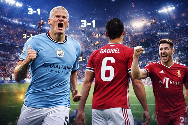 Đội bóng có lợi thế sau lượt đi vòng 1/8 C1 ăn mừng chiến thắng trên sân vận động